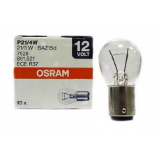 Лампа OSRAM P21/5W BAY15d Original line 12V  